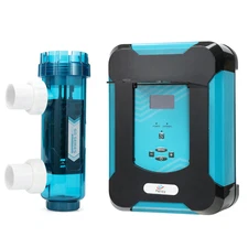 Salt Chlorine Generator Pool Water Complete Salt Chlorinator System 5.3/55K Gal