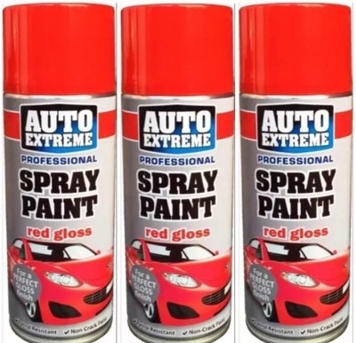 red spray paint for cycle