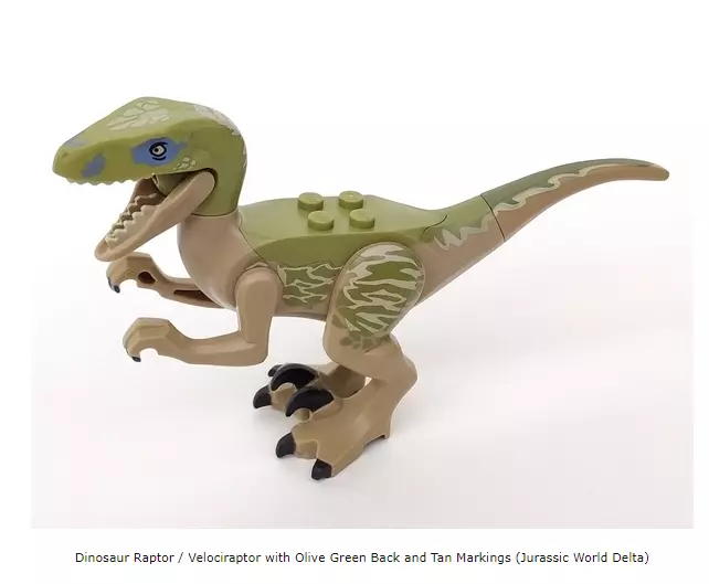 Lego velociraptor hot sale