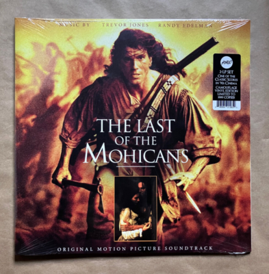 LAST OF THE MOHICANS Soundtrack 2LP US Camouflage Vinyl /1,000