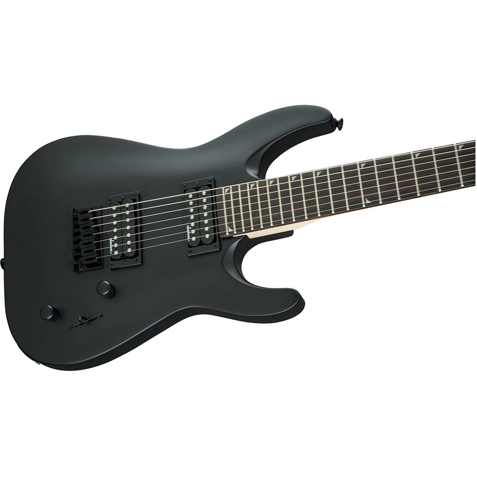 Guitarra Eléctrica Jackson Dinky Arch Top JS22-7 DKA HT 7 Cuerdas Negro Satinado Foto 4 de 4