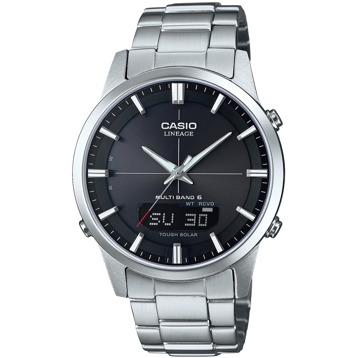 CASIO LINEAGE LCW-M170D-1AJF Radio Solar Watch Black Dial 39.5mm