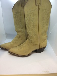 botas vaqueras de gamuza