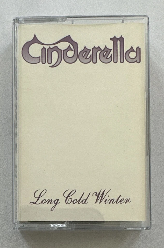 Cinderella - Long Cold Winter - Cassette Album Vertigo VERHC59 1988 Ex / M Con - Image 2 of 4
