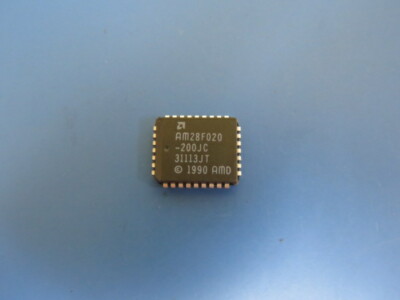 AMD  AM28F020-200JC Qty of 10 per Lot IC,EEPROM,NOR FLASH,256KX8,CMOS,LDCC,32PIN