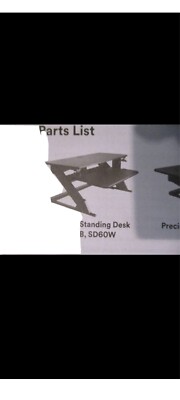 3M SD60B Precision Standing Desk 