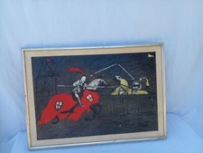 33 x 23 Beautiful  Vintage Medieval  Wall Decorative Artwork