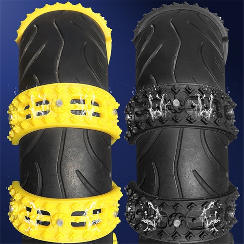 4Pcs Anti-Skid Snow Chain Motorcycles Bicycles Wheels Tire Non-slip Snow Chains - Picture 7 of 9