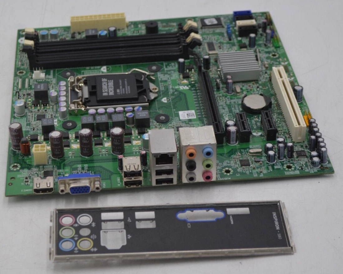 Dell Inspiron 531 580 Motherboard 0C2KJT DH57M02 with I O Shield