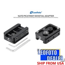 Leofoto GS-1 Nato Picatinny Dovetail Arca-Swiss Mount Adapter