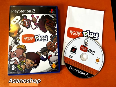 Jeu EYE TOY PLAY 2 Pour PS2 - Version PAL Française Complète (sans Caméra) - Très Bon état - Sortie 2005