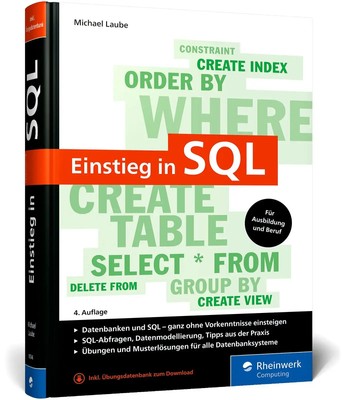 Einstieg in SQL | Michael Laube | Buch | Rheinwerk Computing | 646 S. | Deutsch