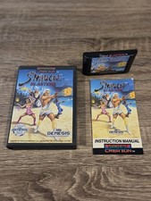Shadow Blasters Sega Genesis Vintage Video Game Complete CIB 