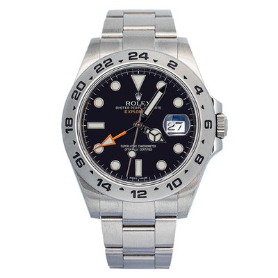Rolex Explorer 2 216570 Oyster Stainless Steel Black Index Automatic 42mm