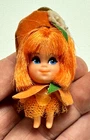 Vintage Mattel Liddle Kiddles Olivia Orange Kola Kiddle Doll #3730 Doll Only