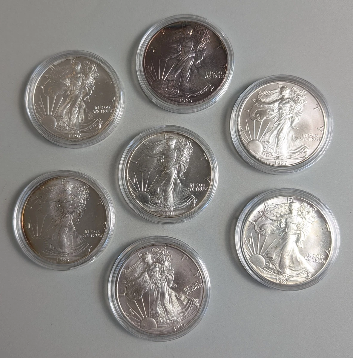 American Eagle 1995 Silver Bullion Coins for sale | eBay