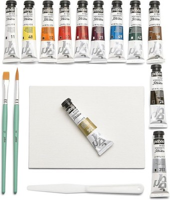 PEBEO - Studio Acrylics - Set of 12 Tubes 20 ml