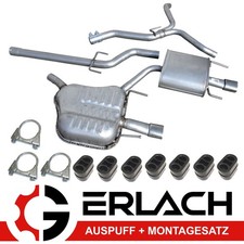 Auspuff für Opel Vectra C 2.0i 16V auch GTS ab 2003 SPORT Auspuffanlage /4433
