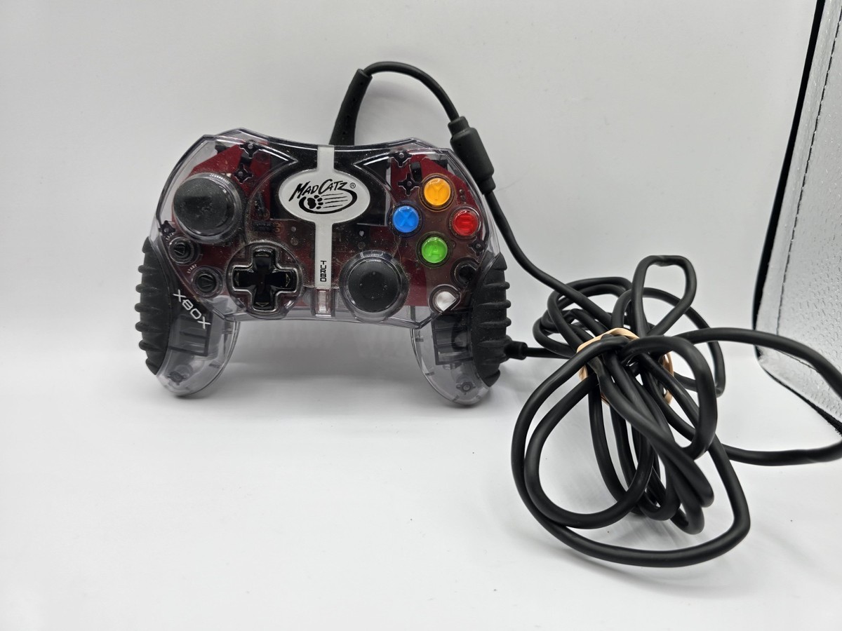 Mad Catz Turbo Microcon - Original Xbox Controller Clear & Black