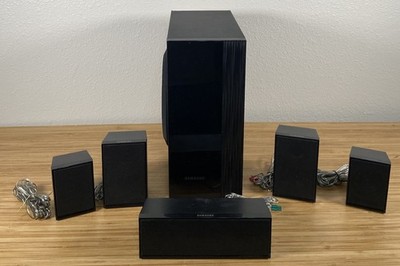 Samsung 5.1 Home Theater Speakers and Wires PS-EW2-2 PS-EC1-2 PS-ES2-1 PS-ES1-4