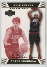 2007-08 Topps Co-Signers Gold Red /109 Andre Iguodala Kyle Korver #18 1r1p