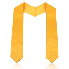 40 Inch Unisex Preschool Kindergarten Plain Graduation Stole Sash Kids Honor