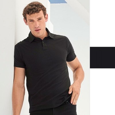 SF Men Men's Short Sleeved Stretch Polo SF042 Herren Poloshirt NEU