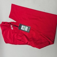 Dkny Sport Women's RED High Waist 7/8 Stretch Legging Size Large