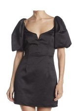 DO + BE Black Party Dress Women's Size Small Chest 12 1/2" Length 30"