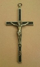 Sehr altes großes Brustkreuz - Soldatenkreuz - Sterbekreuz - Feldkreuz - (AN379)