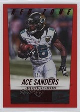 2014 Panini Hot Rookies Red Zone 6/20 Ace Sanders #104 8wm
