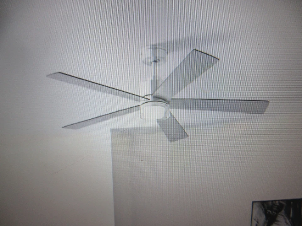 Hampton Bay Bynum 52 in. Smart Indoor DC Motor Brushed Nickel Ceiling Fan - Image 2 of 4