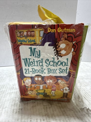 #ad My Weird School 21 Book Boxed Set by Dan Gutman Ages 6 10 SEE DESCRIPTION $20.00