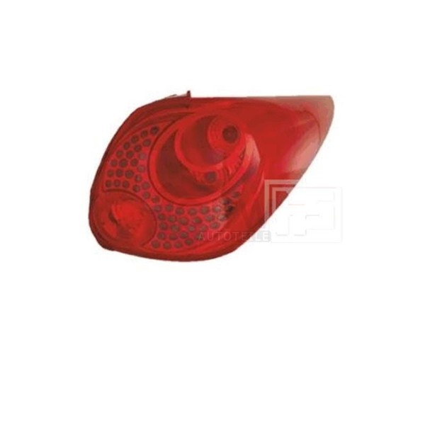 RüCkleuchte Heckleuchte Rechts Grau/Rot FüR Peugeot 207 SW Wk_ Wa_ Wc_-image
