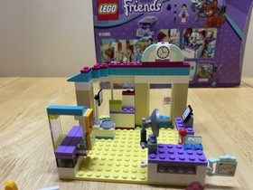 Lego Friends Vet Clinic 41085 & Baby Elephant Jungle Rescue 41421 - Used