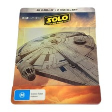 Solo: A Star Wars Story 4K Ultra HD Blu-ray SteelBook Science fiction Ron Howard