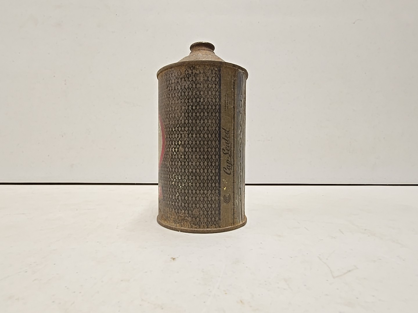 Vintage Metropolis Brewery Pilser's Extra Dry Pilsener Quart IRTP Cone Top Can