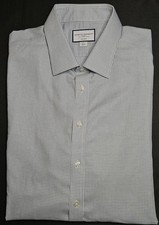 Mens Charles Tyrwhitt Non Iron Classic Fit Checked Button Up Shirt Size 19-38
