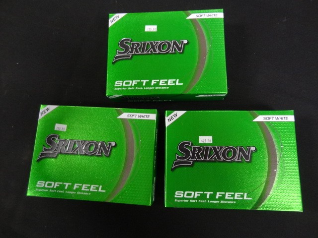 Balls Soft White 3 Dozen New 2570