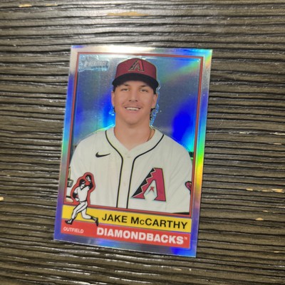 2025 Topps Heritage Chrome Refractor Jake McCarthy #473 Arizona Diamondbacks