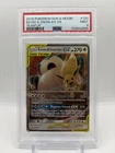 Eevee & Snorlax GX 120/181 Sm-Team Up Holo Tag Team PSA 9 Mint