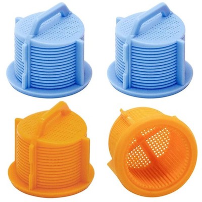 UPGRADE AGM73269501 Washer Water Inlet Valve Filter Screen Fit Orange, blue 