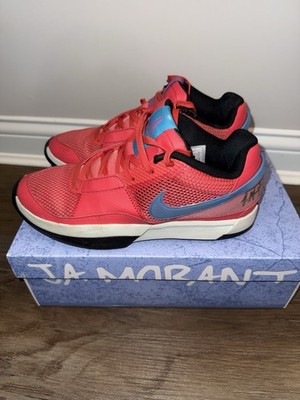 Nike JA 1 EMBER GLOW/BLUE LIGHTNING Nike Ja 1 Ember Glow/Blue Lightning Basketball Shoes Men main image 3