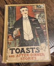 1907 Toasts and After Dinner Stories Brewer, Barse & Co. Chicago Joke Book