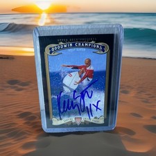 KELLY SLATER signed Upper Deck Goodwin Champions Card #157 “11x” - EXACT PROOF
