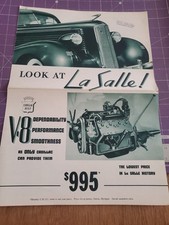 1937 LA Salle Brochure