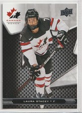 2018 U.D. Women Hockey #67 Laura Stacey  Team Canada