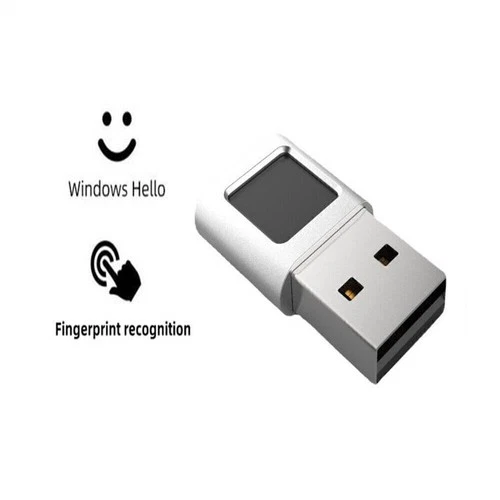 USB Fingerprint Reader Module for Windows 10/11 Biometric Scanner Front Unlock