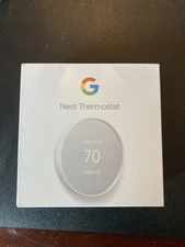 Google Nest Smart Thermostat 4th Generation Snow G4CVZ-US New Factory Sealed Box