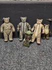 Vintage Star Wars Kenner Ewok Lot Yoda ROTJ 1983 1984 Figures HK